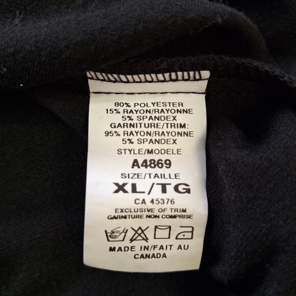 Suzy Jumper Dress Sz XL Empire Waist Sheath Style Cap Sleeves Side Zipper Insert - Picture 11 of 12